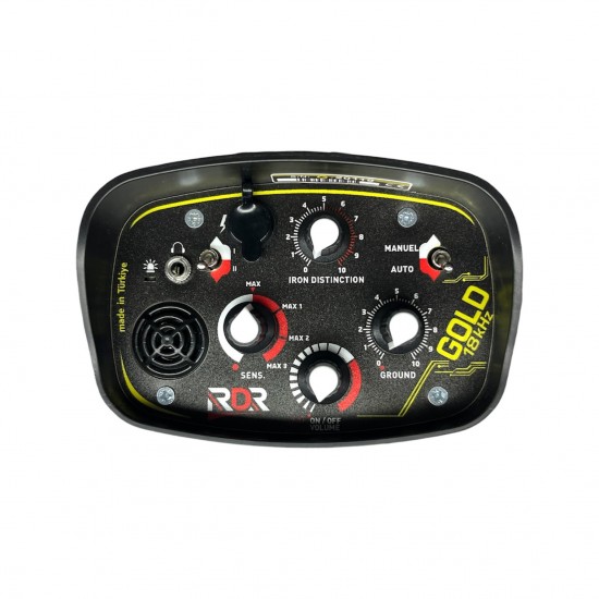 RDR Deep Pro Gold (8kHz) (27CM DD BAŞLIKLI) Altın Dedektörü